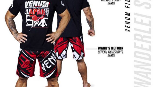 venum wanderlei silva return to japan