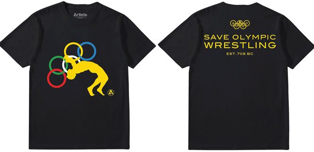 save olympic wrestling shirts