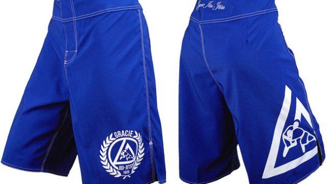 Royal Blue Gracie Jiu-Jitsu Royal 2.0 MMA Fight Shorts 