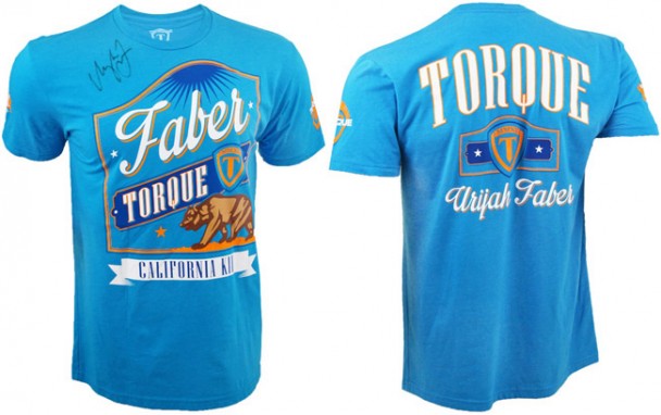 TORQUE Urijah Faber Autographed Walkout Shirt | FighterXFashion.com
