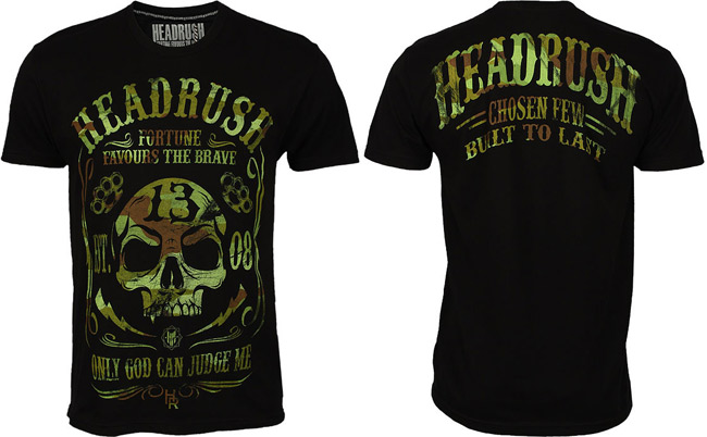 HEADRUSH Summer 2013 T-Shirts | FighterXFashion.com