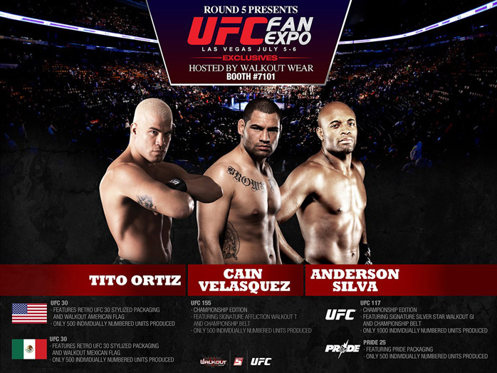Round 5 UFC Fan Expo 2013 Exclusives