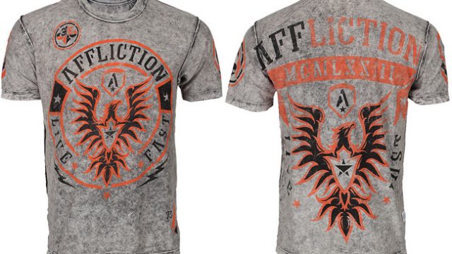 Affliction Glorify Reversible Crewneck Shirt | FighterXFashion.com