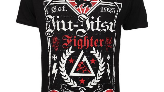 gracie-jiu-jitsu-born-to-roll-shirt