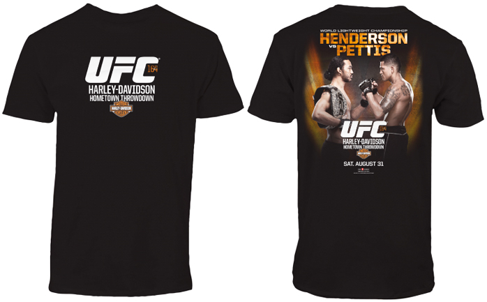 UFC 164 Henderson vs. Pettis Event T-Shirt | FighterXFashion.com