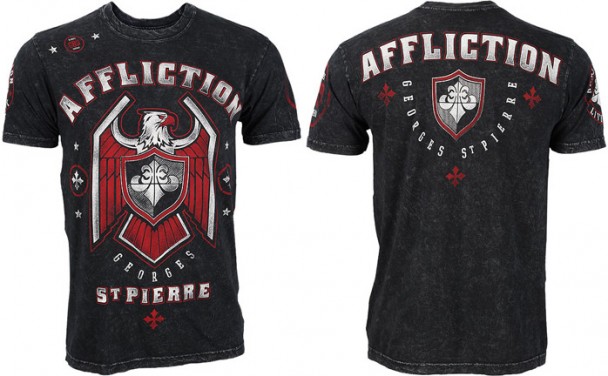 Affliction GSP Georges St-Pierre UFC 167 Walkout Shirt ...