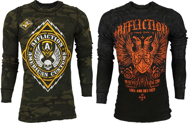 Affliction Mass Power Reversible Thermal | FighterXFashion.com