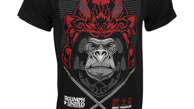 Triumph United X Mmawarehouse Bushido Gorilla Shirt Fighterxfashion Com