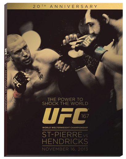 UFC 167 St-Pierre vs. Hendricks Event Program | FighterXFashion.com