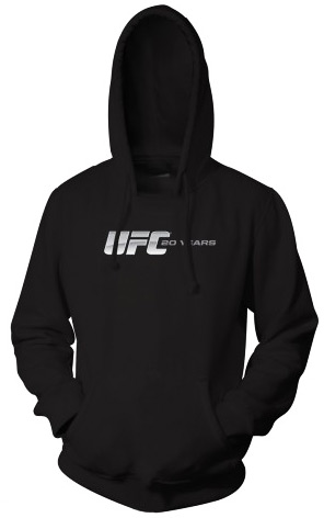 UFC 20 Years Logo Hoodie | FighterXFashion.com