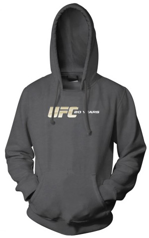 UFC 20 Years Logo Hoodie | FighterXFashion.com