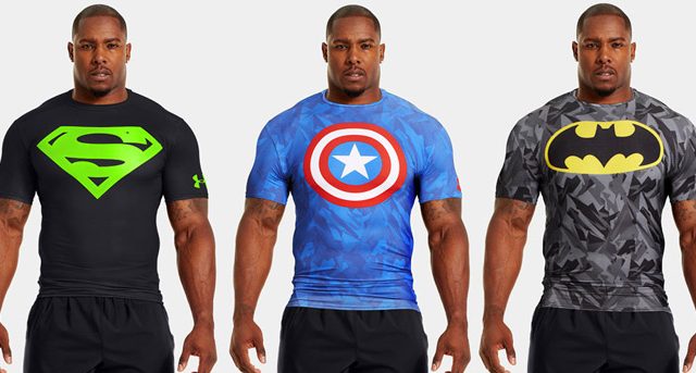 Under Armour Men's ® Alter Ego Captain America Compression Shirt