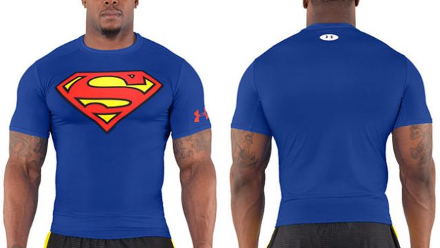 Leraar op school Kluisje telegram Under Armour Alter Ego Superman Shirt | FighterXFashion.com