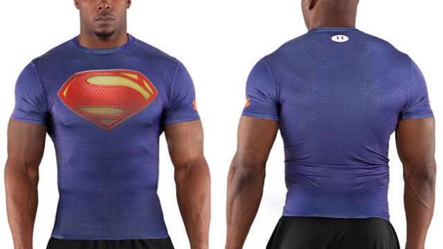 Under Armour Alter EGO Core Superman Training T-Shirt AW16 