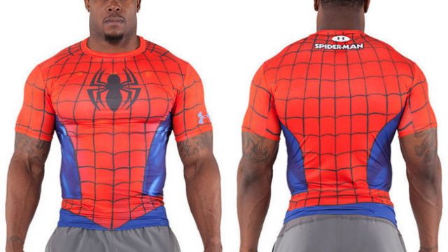 Jarra Claraboya transferir Under Armour Alter Ego Spider Man Compression Shirt | FighterXFashion.com