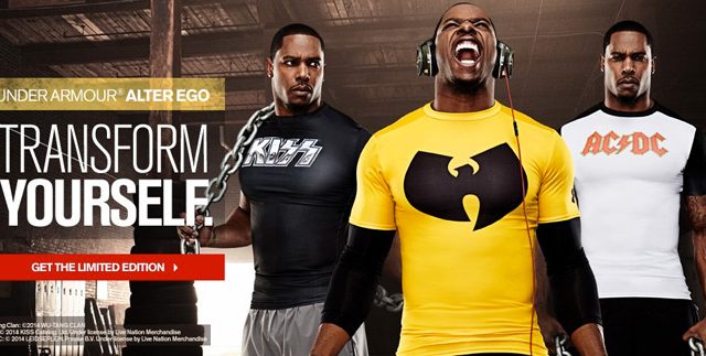 Under Armour Alter Ego Tang Kiss AC DC Compression Shirts |