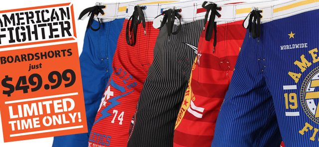 american-fighter-boardshort-sale