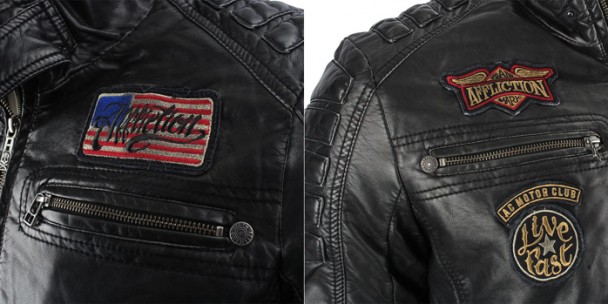 Affliction The Clash Leather Jacket | FighterXFashion.com