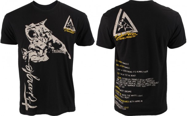 Gracie Jiu Jitsu Submission Series Triangle Shirt | FighterXFashion.com