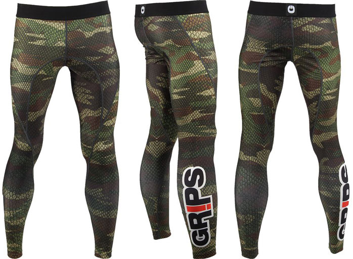 Grips Athletics Limited Edition Camo Leggings
