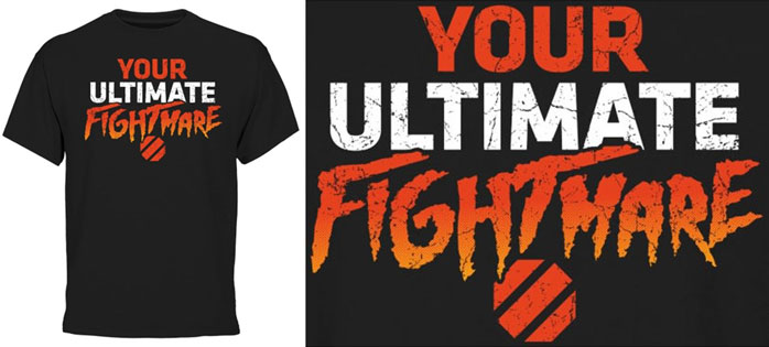 UFC Fightmare Shirt | FighterXFashion.com