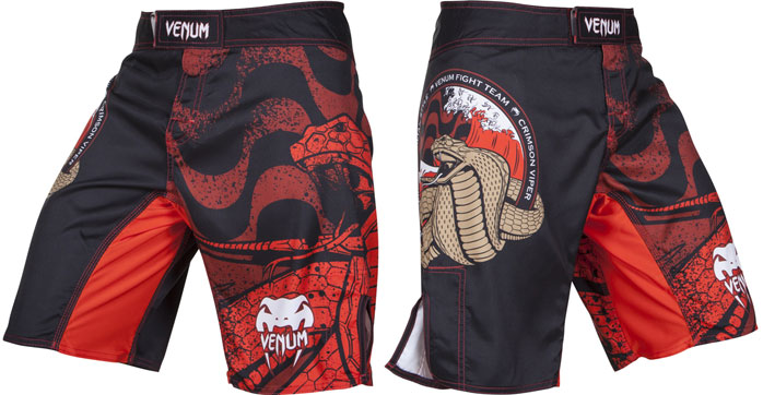 Venum Crimson Viper Fight Shorts | FighterXFashion.com