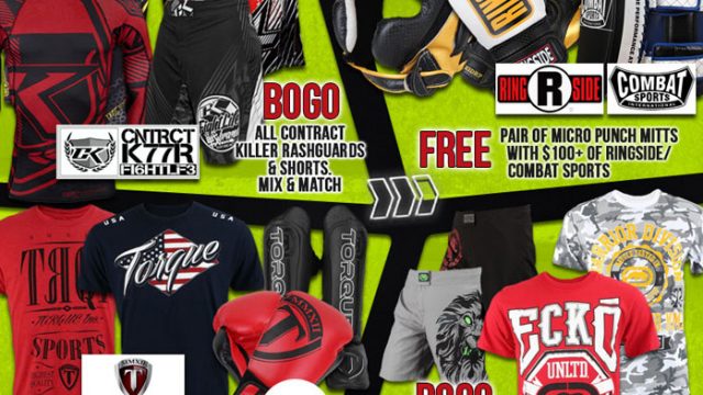 Black Friday 2014 MMA Sale at MMA Warehouse | FighterXFashion.com