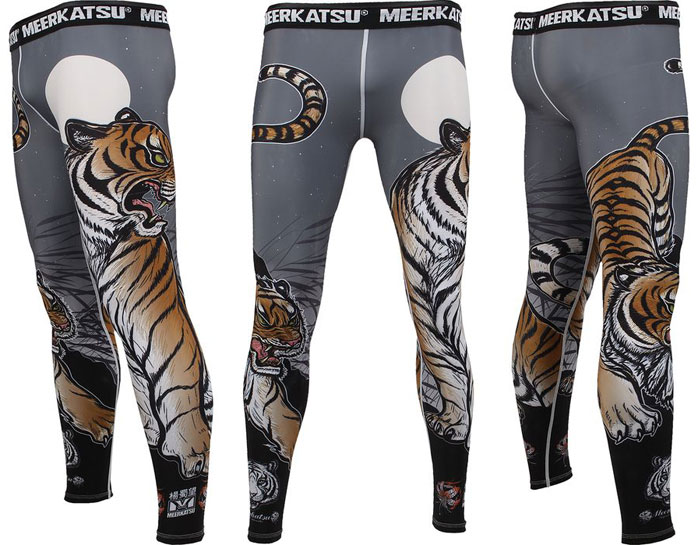 Meerkatsu Midnight Tiger Spats | FighterXFashion.com