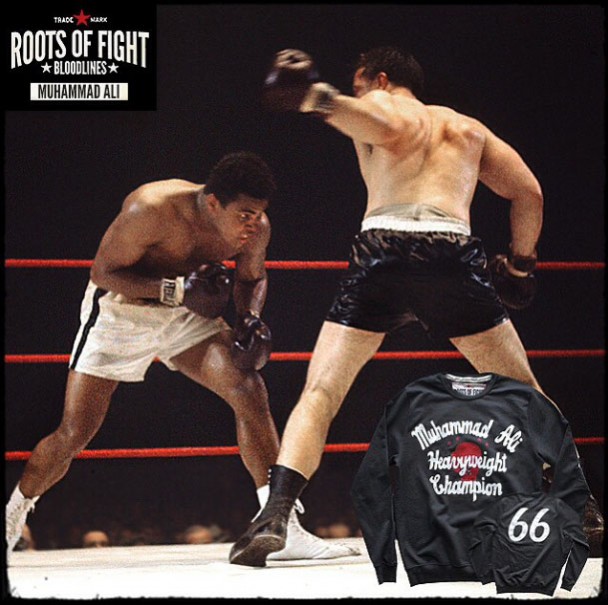 Roots of Fight Ali 66 Champion French Terry Sweatshirt ...