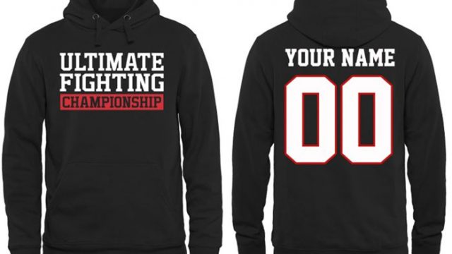 ufc walkout hoodie custom