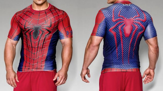 Details about   Under Armour Mens Spiderman Alter Ego Long Sleeve Compression Shirt Red Royal 