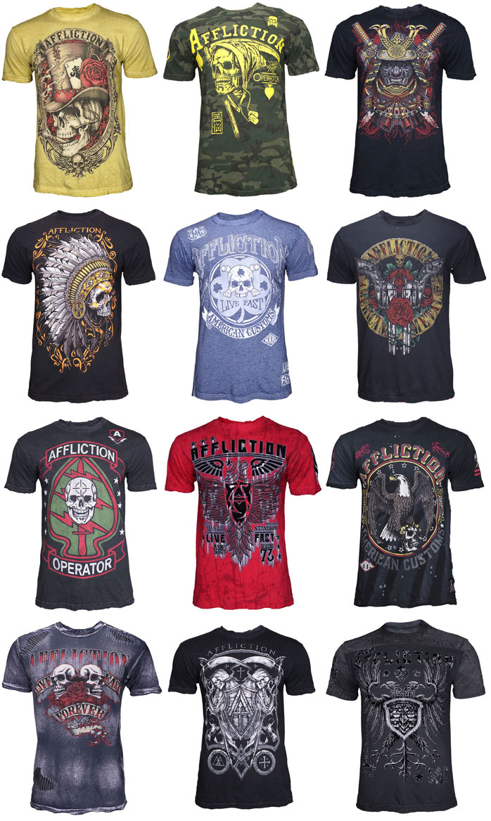 Affliction Shirts Spring 2015 Collection Part 1 | FighterXFashion.com
