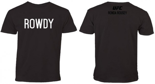 Rowdy Ronda Rousey UFC 184 Walkout Shirt | FighterXFashion.com