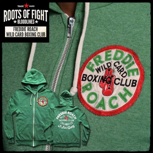 Roots of Fight Freddie Roach Wild Card Hoodie