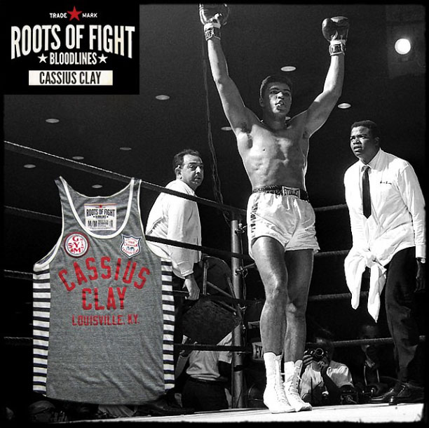 Roots of Fight Cassius Clay Louisville Striped Tank | FighterXFashion.com