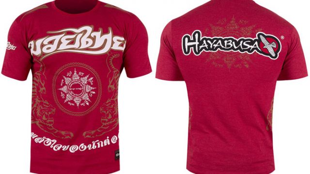 hayabusa-red-muay-thai-shirt
