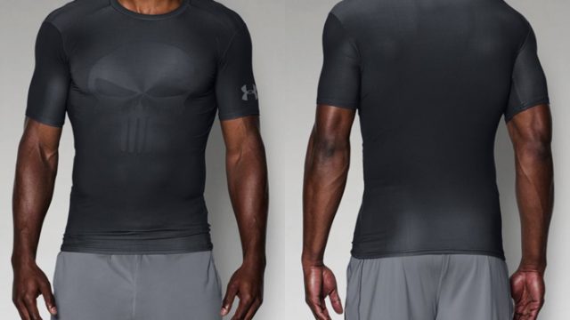 Under Armour Alter Ego Punisher Compression T-Shirt in Gray for Men