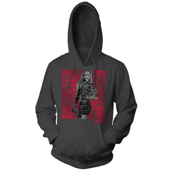Ronda Rousey UFC Repeat Pullover Hoodie | FighterXFashion.com
