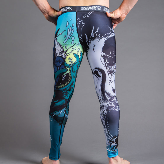 Gawakoto Sharkman vs Cthulhu Spats | FighterXFashion.com