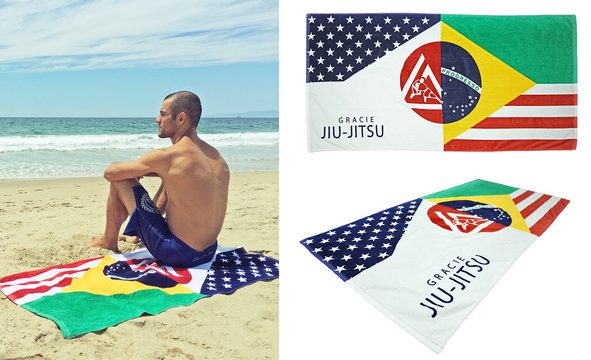 gracie-jiu-jitsu-flag-towel