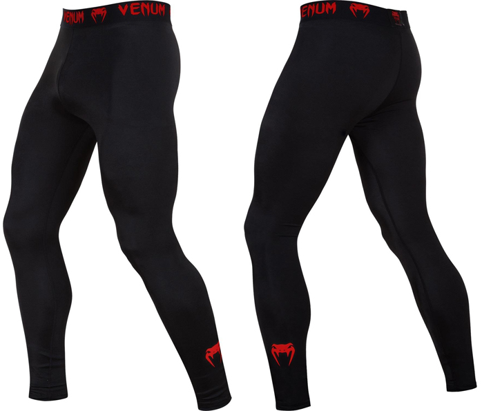 Venum Contender 2 Red Devil Compression Spats | FighterXFashion.com