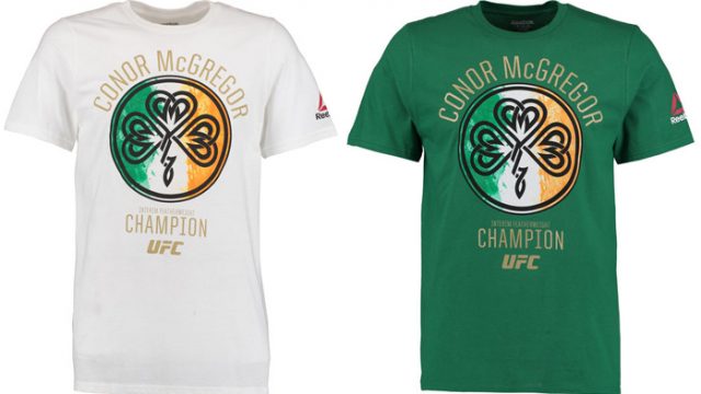 mcgregor reebok t shirt