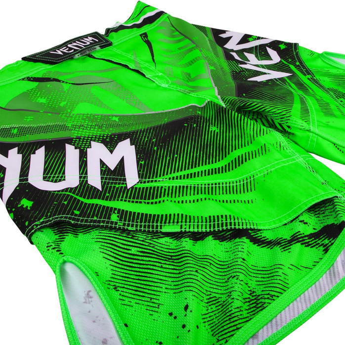Venum Galactic Fight Shorts New Green and Blue Colors | FighterXFashion.com