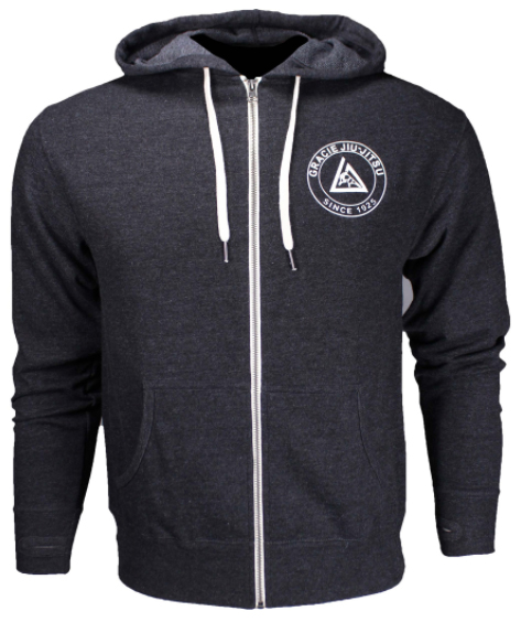 Gracie Jiu Jitsu Limited Winter Zip Hoodie | FighterXFashion.com