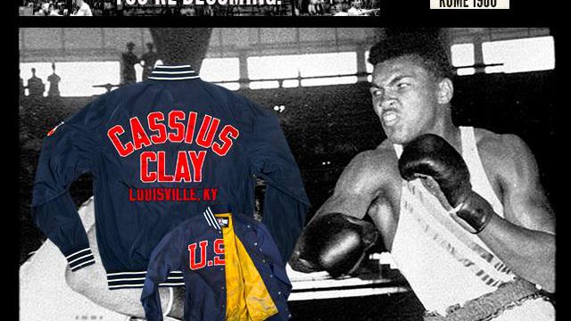 Roots of Fight Cassius Clay USA Stadium Jacket | FighterXFashion.com