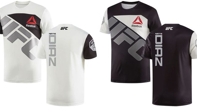  Reebok Nate Díaz UFC - Camiseta para hombre, color blanco,  Blanco : Deportes y Actividades al Aire Libre