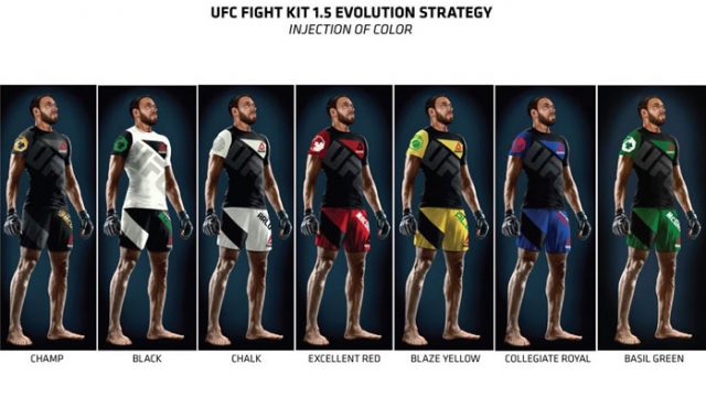 ufc fight kit shorts