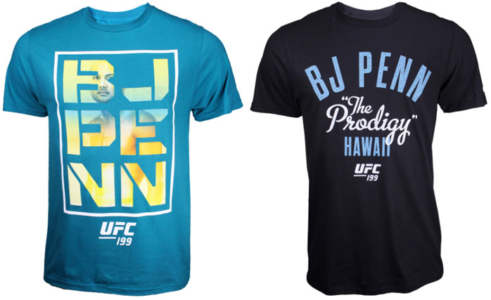 Reebok BJ Penn UFC 199 Shirts | FighterXFashion.com