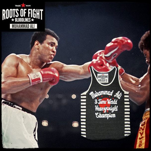 New Roots of Fight Muhammad Ali Tank Tops | FighterXFashion.com