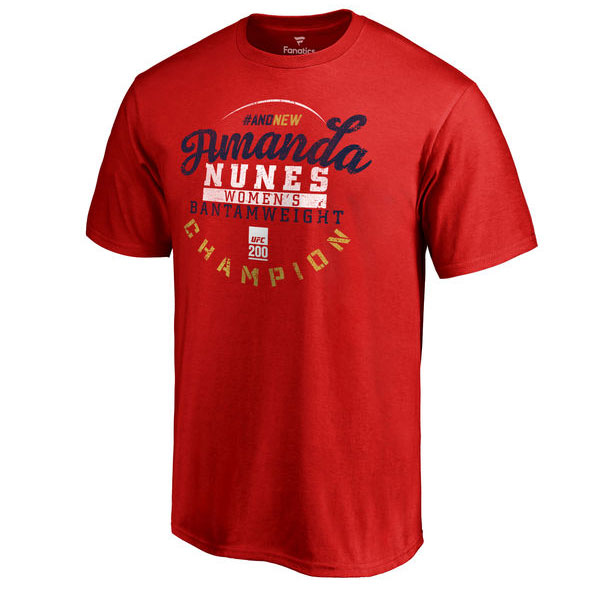 Amanda Nunes UFC 200 Champion Shirt | FighterXFashion.com